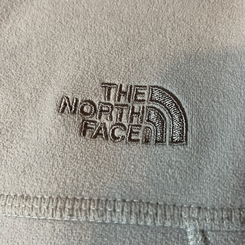 ๐HP๐Awesome The North Face Grey Knit/faux fur lined hooded zip jacket Sz S/P - Picture 2 of 14